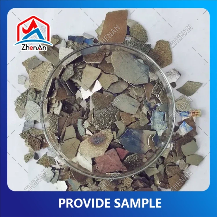 Висока чистота 99,7% метални манганови люспи